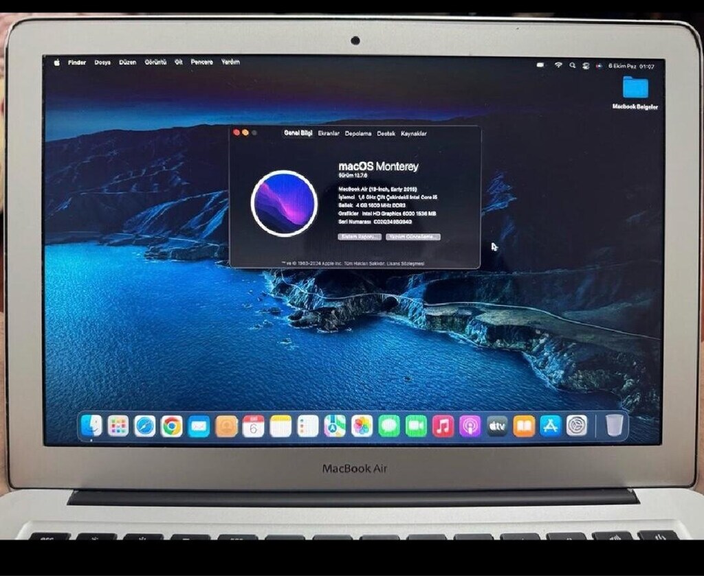 EMSAL TEMİZLİKTE MACBOOK AİR 13 - 2