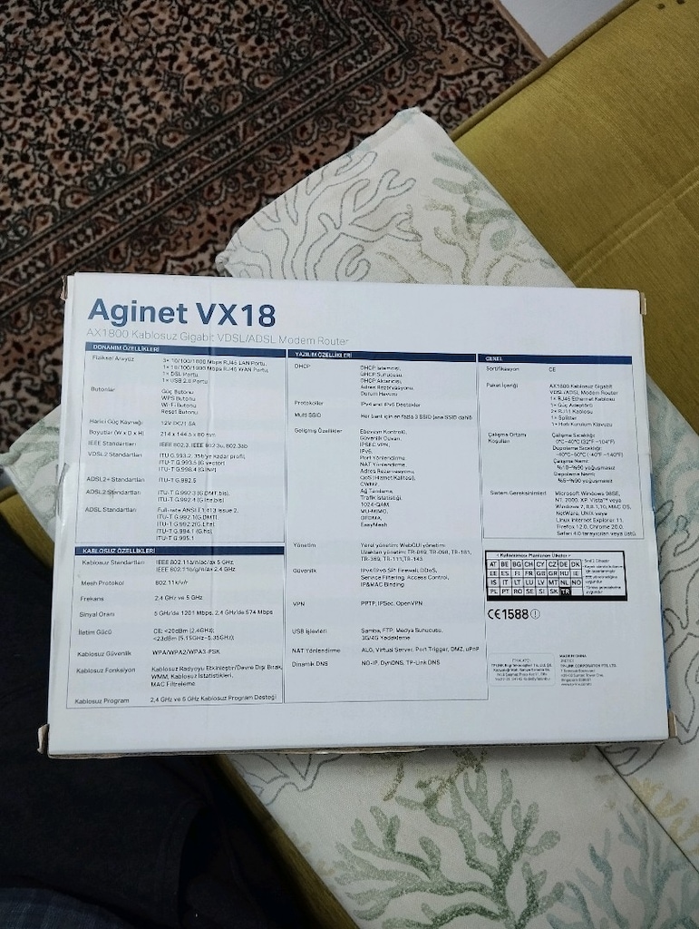 TP LİNK AGİNET V18 ÇİFT BANTLI MODEM - 4