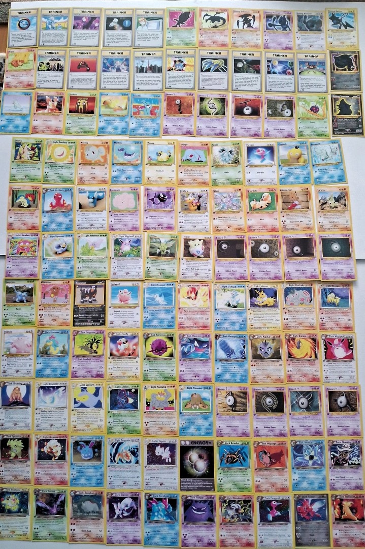 İngilizce Pokemon Neo Destiny Set Destesi 113 Pokemon Kartı - 2