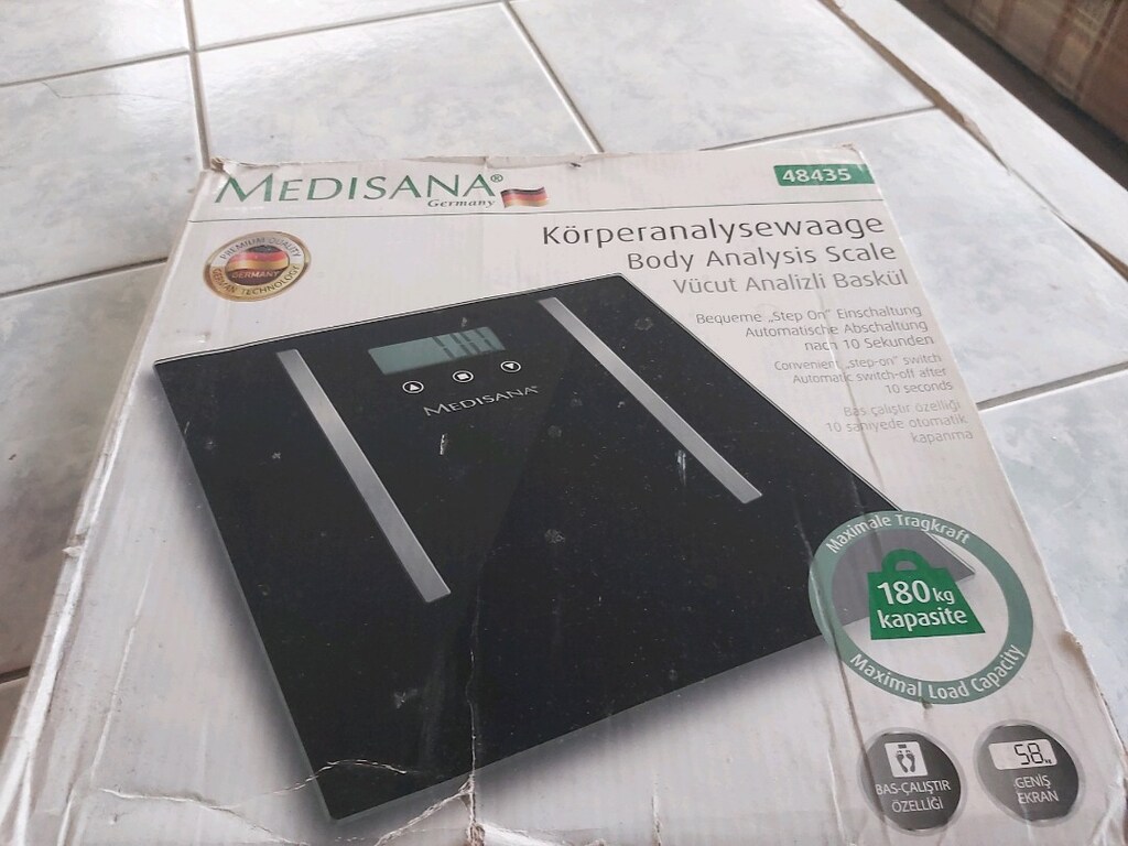 Medisana 48435 Vücut Analizli Baskül ( yağ - kemik - su ölçüm özellik. - 3