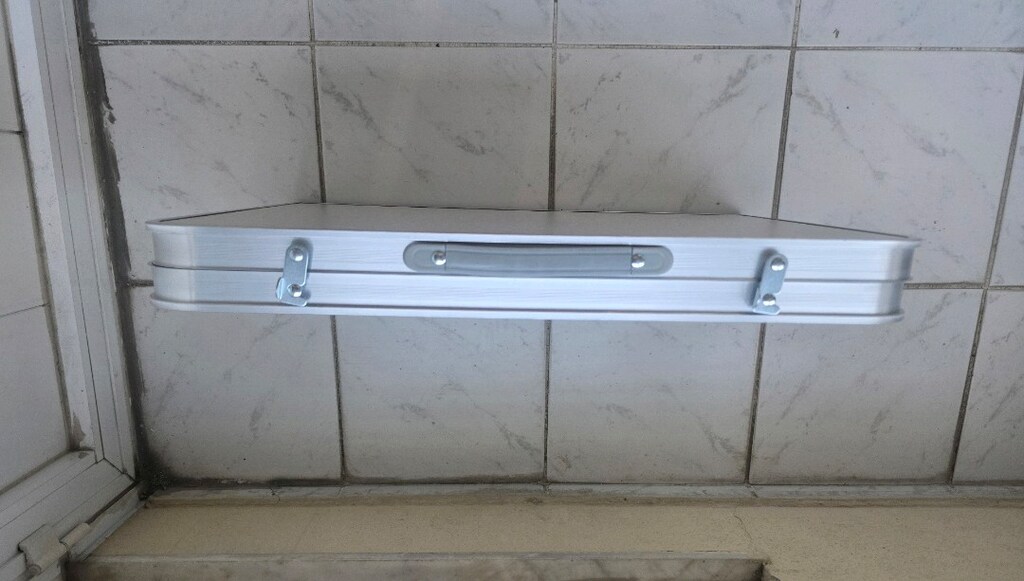 Katlanabilir Metal Aksamlı Çok Amaçlı Masa - 5
