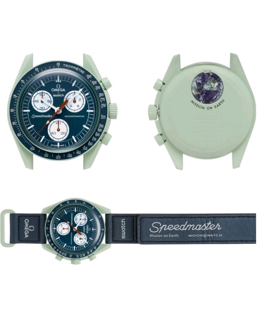 Omega ful fonksiyon speedmaster unisex kol saati - 4