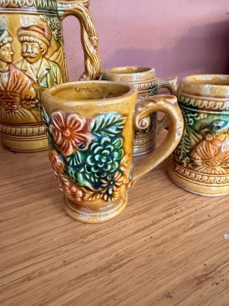 antika sürahi ve bardak - 4