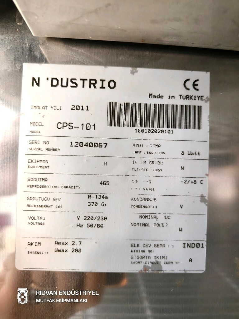 soğutuculu dik krom dolap endüstriyel tek kapılı krom karavan dolabı - 5