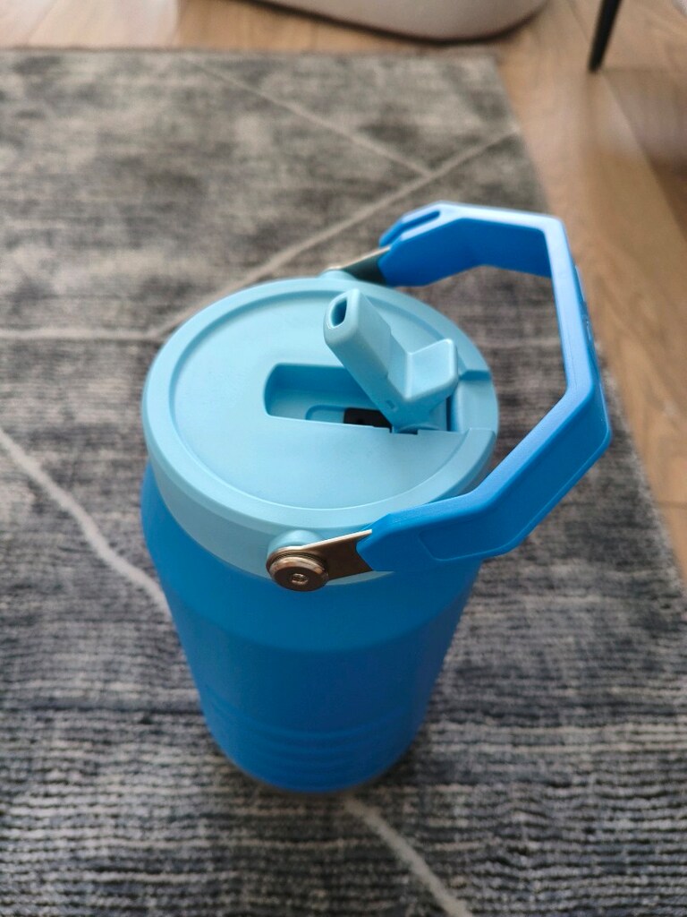 Orijinal Kullanılmamış Stanley The IceFlow Flip Straw Jug 1.9 LT Mavi - 2