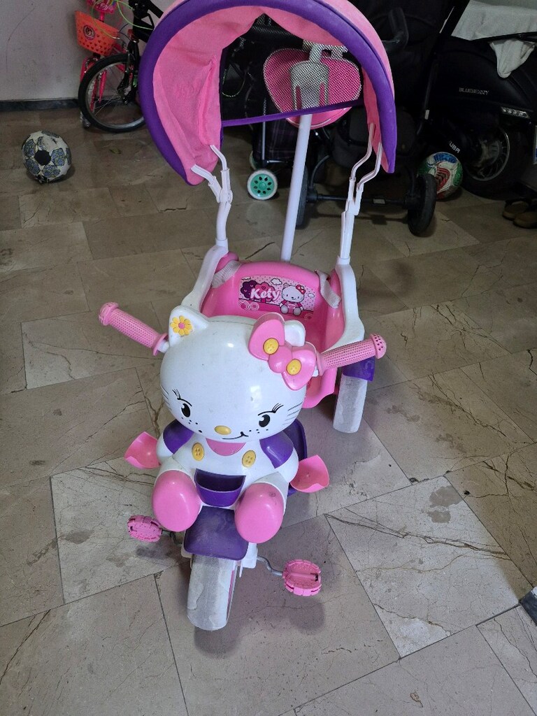 3 tekerlekli hello kitty bisiklet - 7