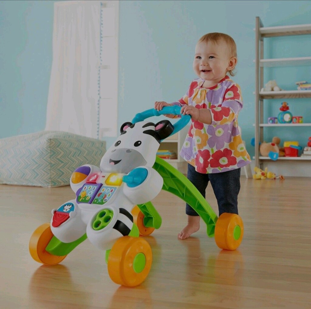 Fisher-Price Fisher Price Melodili Zebra Yürüteç - 3