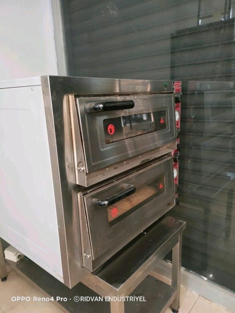pizza fırını elektrikli taş tavan fırın poğaça börek boyoz baklava frn - 9