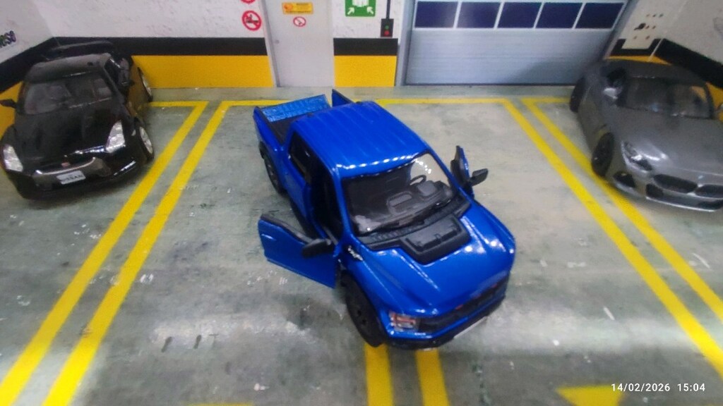 Ford Raptor 2022 modeli metal diecast oyuncak araba - 9