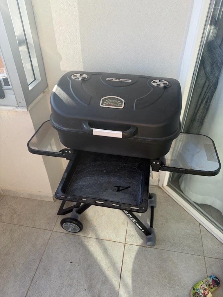 Guruss Travel-X Taşınabilir Barbekü / Mangal (Tekerlekli Stantlı) - 9