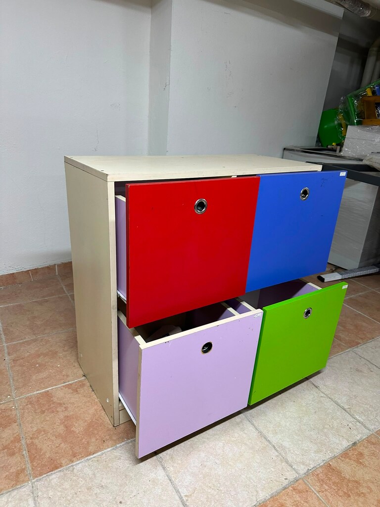 KLAS OFİS ÜSKÜDAR 40x80x80 RENKLİ ANAOKULU DOSYA DOLABI - 2