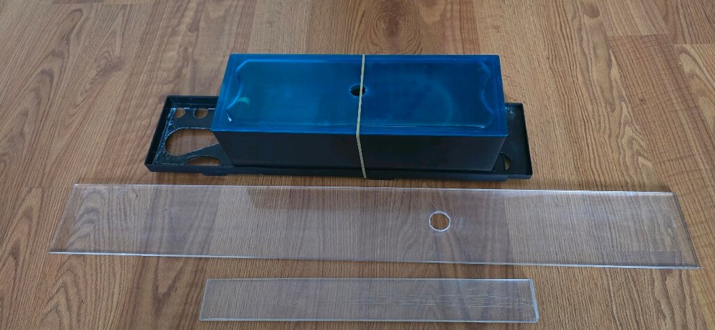 akvaryum ışık ve tepe filtre 80 cm bombeli sehpalı - 19