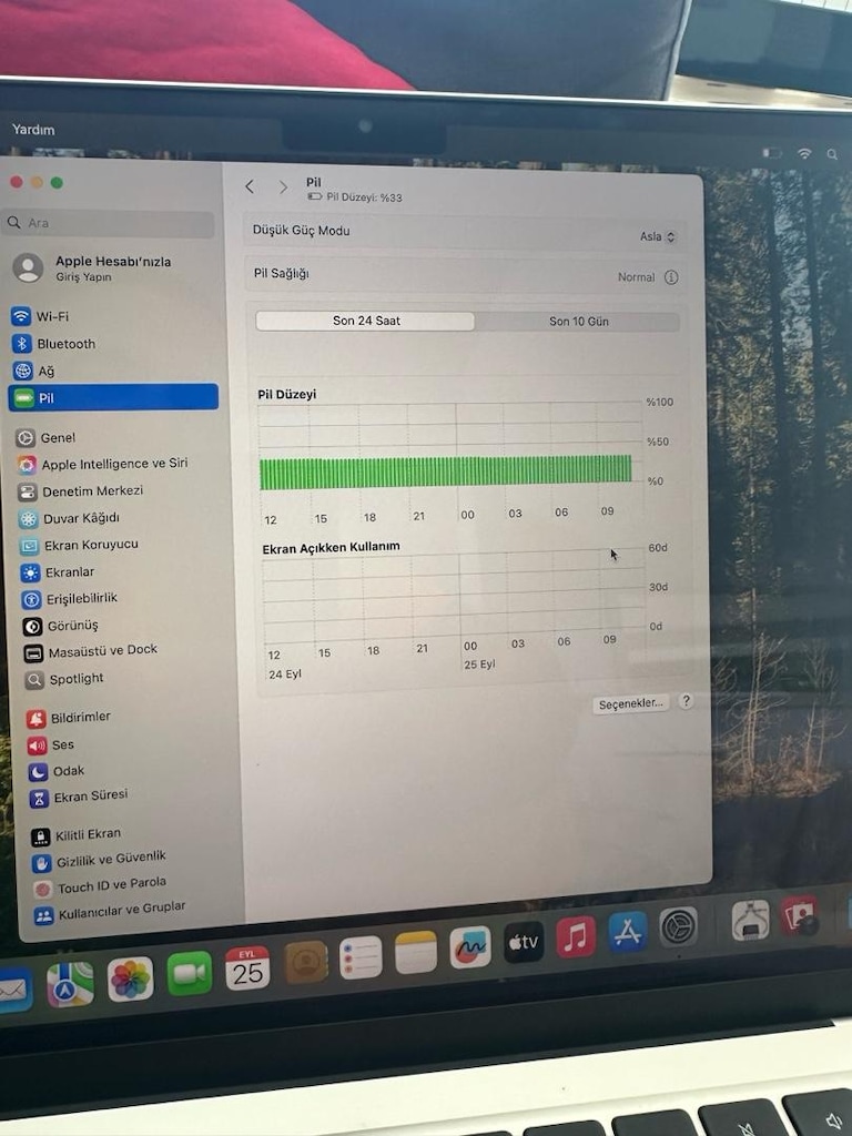 APPLE MACBOOK AİR M4 2025 eylul 13 kulanilmamis - 9