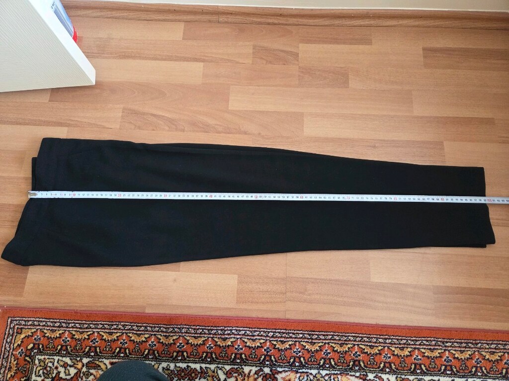 Siyah Klasik Kesim Pantolon Kadın - 2