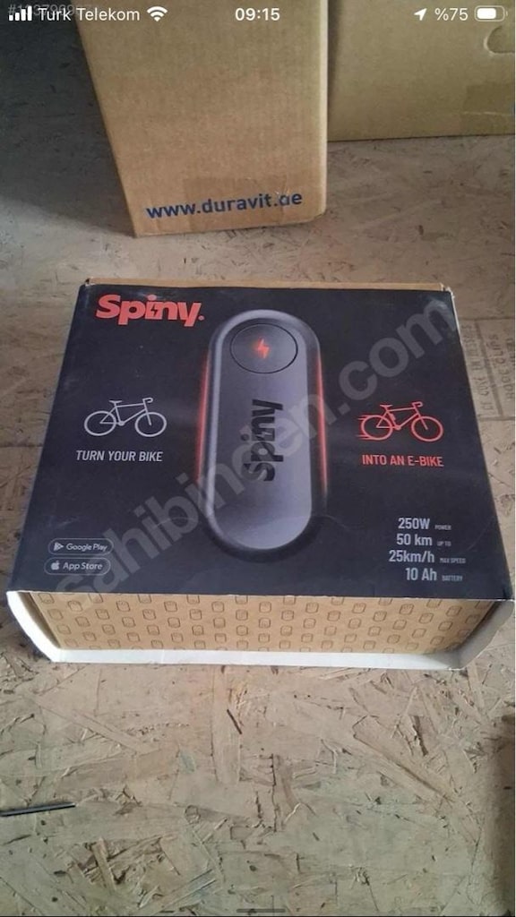 Spiny tak çıkar bisiklet takviye motoru az kullanıldı sorunsuz - 4