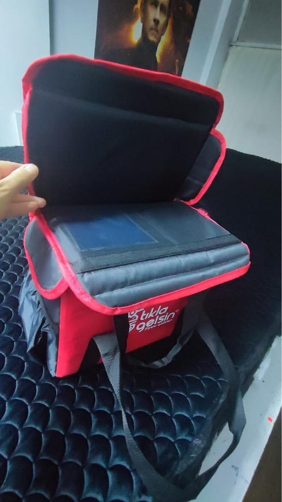 Kurye Paket Taşıma Kutusu Ve Çantası - 6