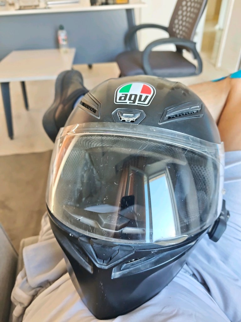AGV KASK İNTERKOM VE TELEFON TUTUCU - 3