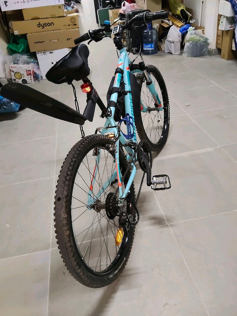 Rockrider St500 24inç Dağ bisikleti Turkuaz - 7
