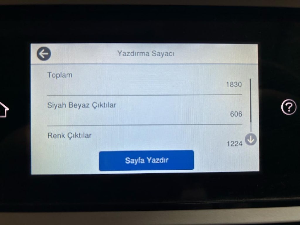 yazıcı epson WF-C5890 temiz az kullanıldı - 2