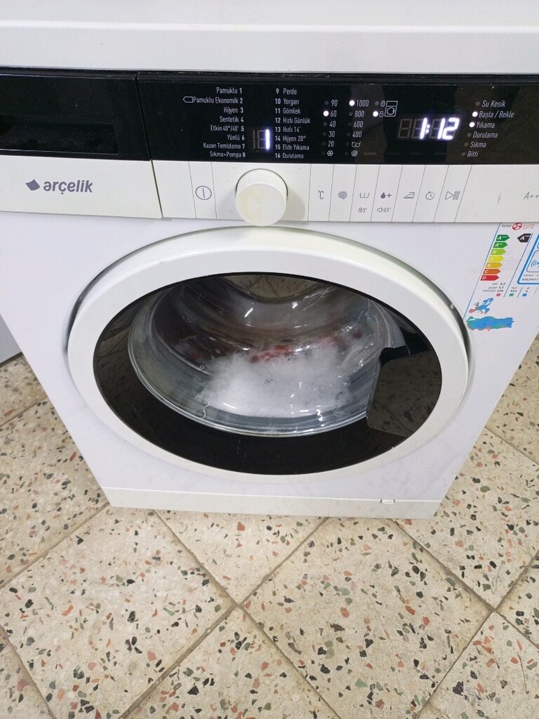 8 KG PİANO BLACK SERİSİ ÇAM. MAKİNASI - 7