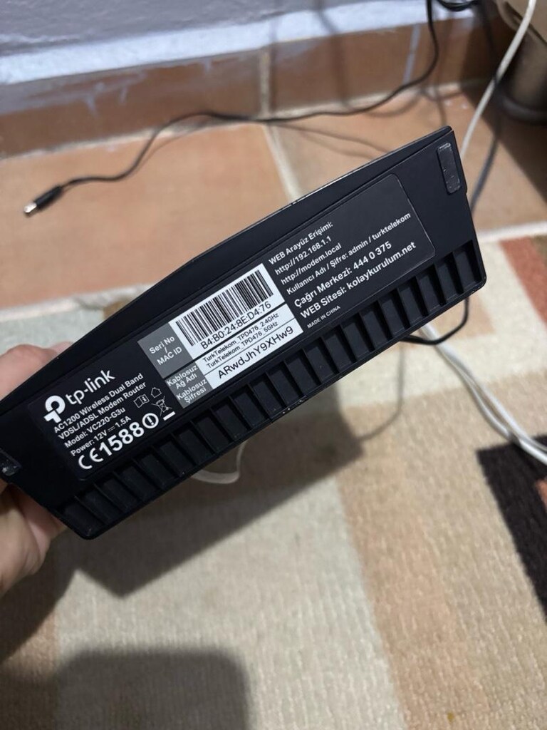 tp link turk telekom vdsl modem - 2