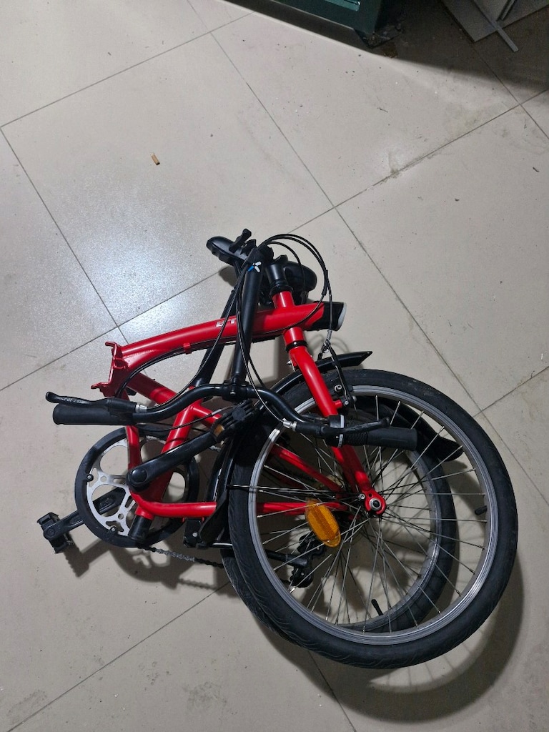 dechatlon/btwin/katlanır bisiklet/shimano vites/temiz