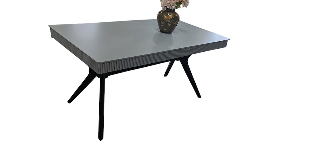 Açılır Kapanır Modern Yemek Masası - 160-200 cm (İlaveli Masa) - 3