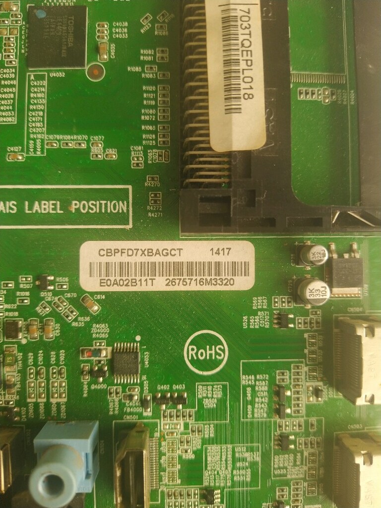 Philips 43-47 inc PF serileri TV ler icin ANAKART-MAİNBOARD - 2