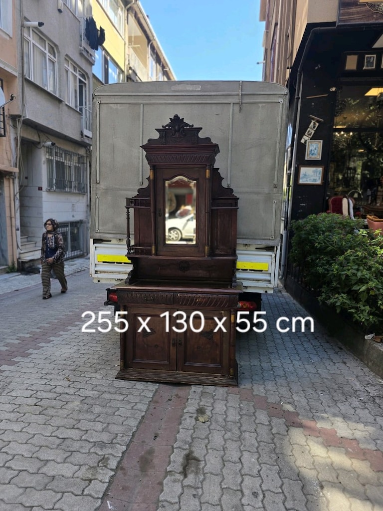 Antika Viyana büfe - 10