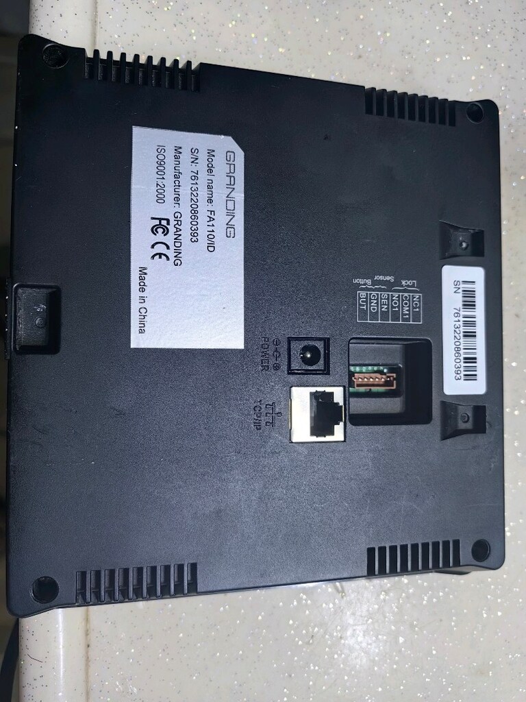 grand fa110d yüz tanıma parmakizi okuyucu personel takip cihazı - 2