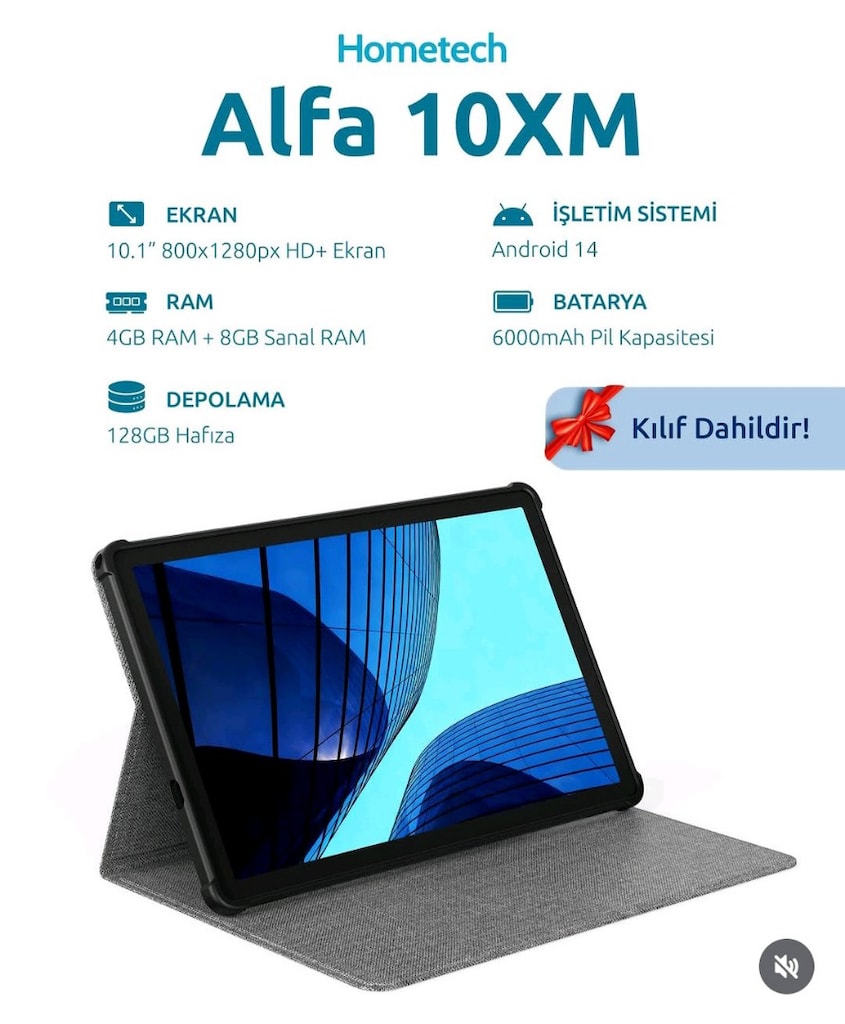 Hometech Alfa 10XM Android Tablet