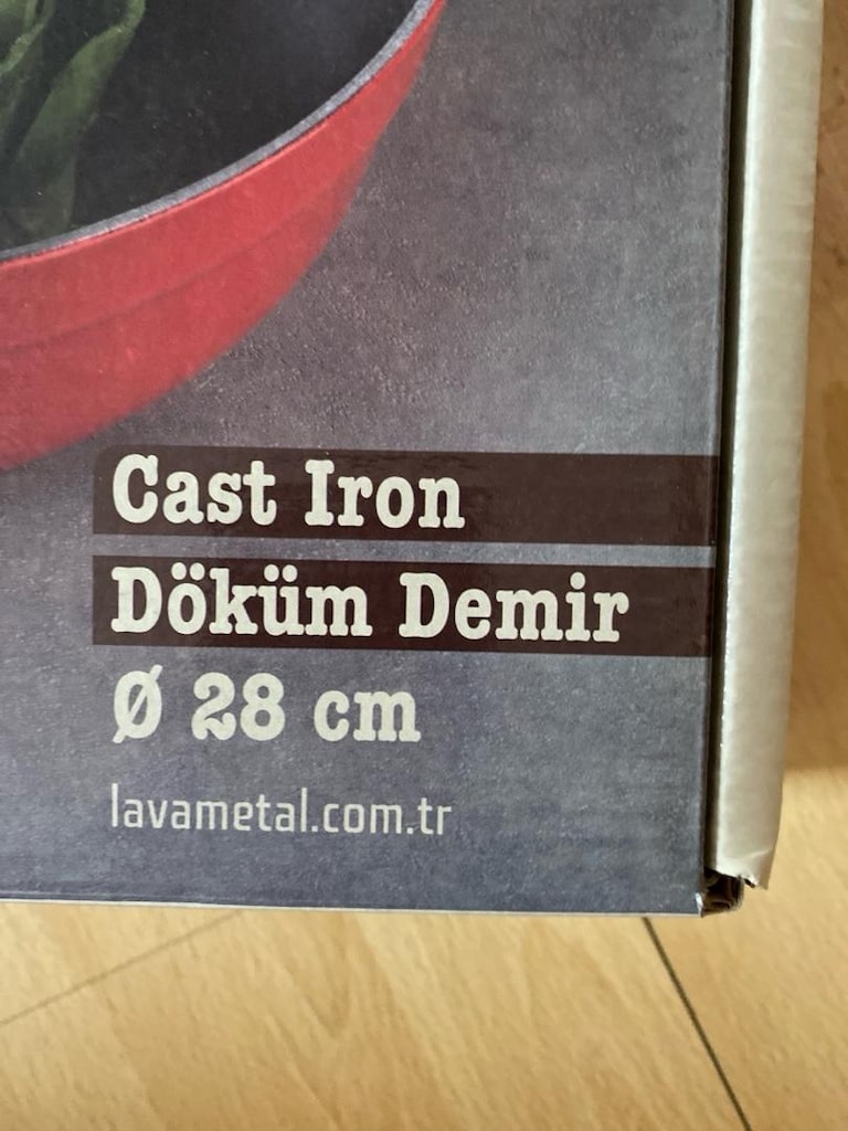Lava Döküm Karnıyarık Tenceresi 28 cm - 2