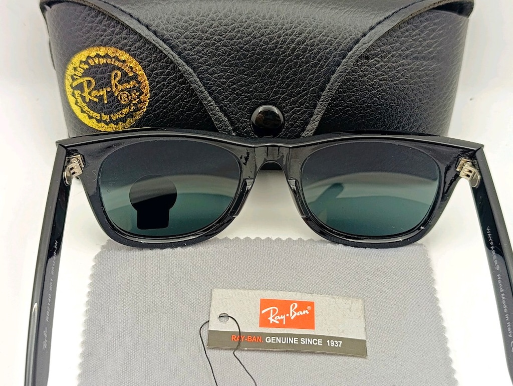 SIFIR KUTUSUNDA, RAYBAN (EĞİK MODEL) WAYFARER UV400 KORUMALI - 5