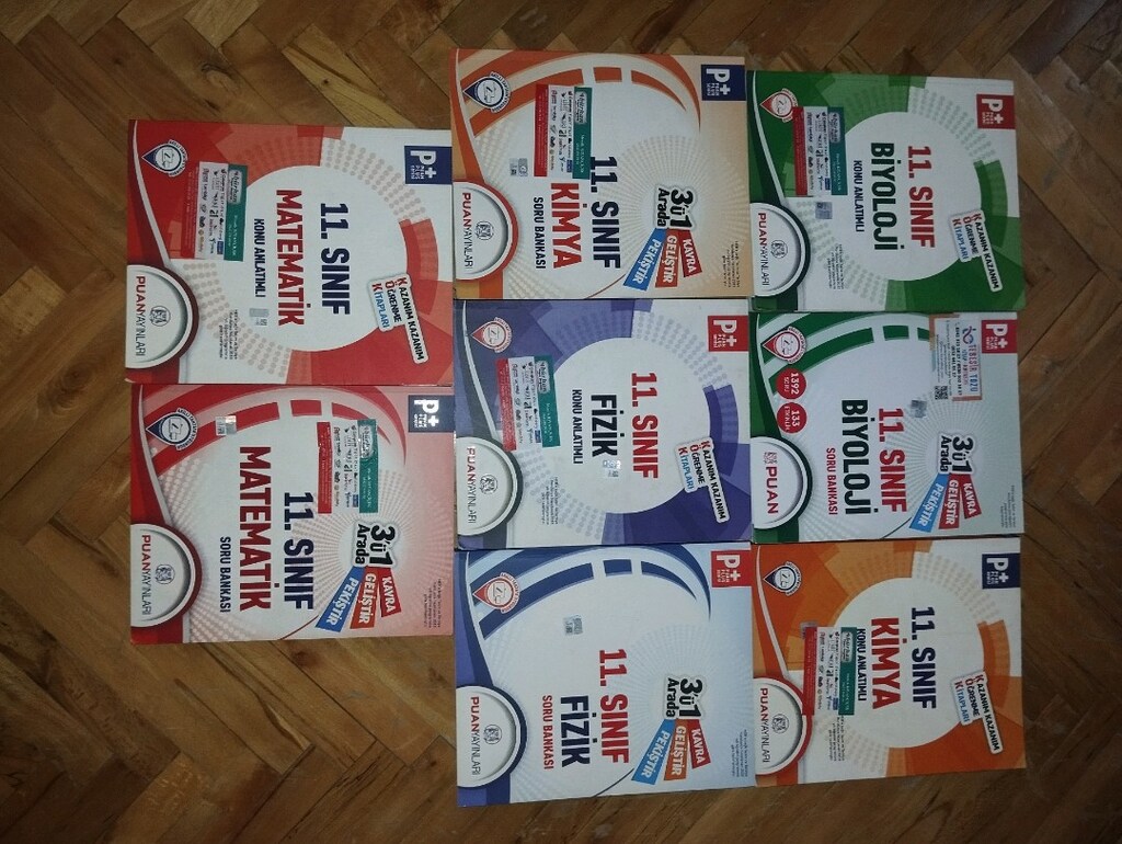 11.SINIF PUAN YAYINLARI SET - 2