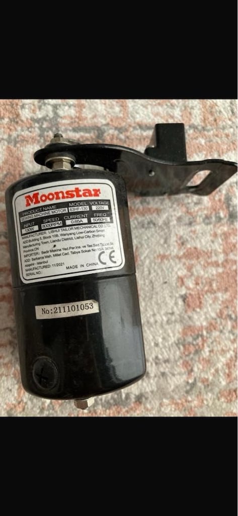 Moonstar dikiş makinesi motoru - 2