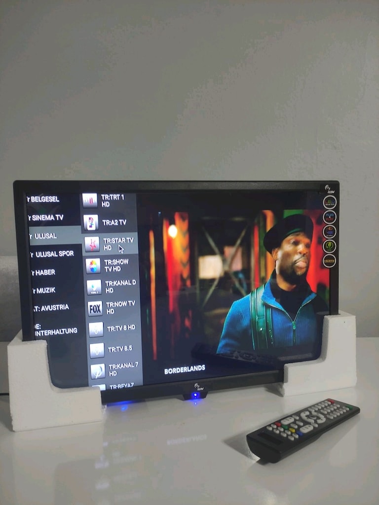 19 inç Android Televizyon 12 volt/220 volt ister evde ister karavanda - 6