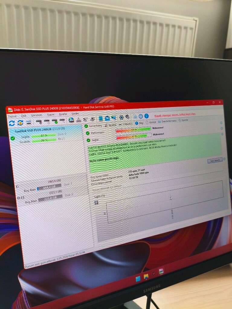 Sandisk SSD 240gb - 3
