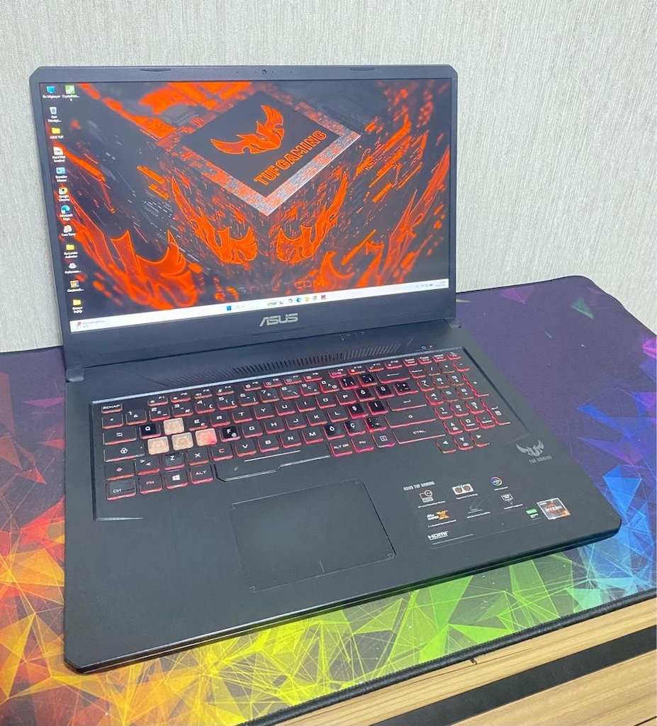 ASUS 17.3” TUF GAMİNG-RYZEN 5-GTX 1650-16GB DDR4-BATARYALI-LAPTOP - 2