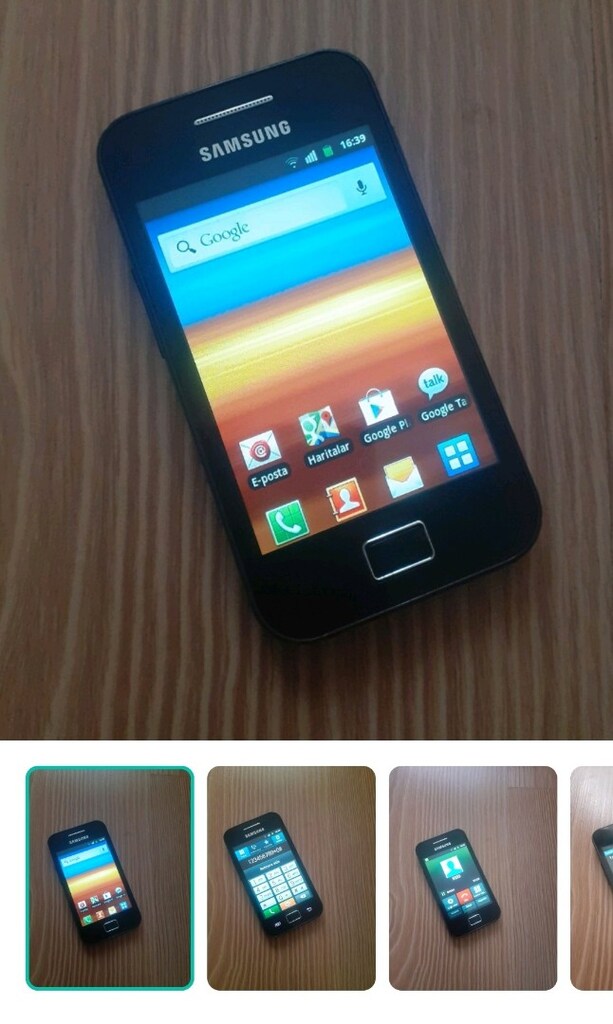 SAMSUNG ACE ANNE BABA TELEFONU TEMİZ SORUNSUZ SİYAH VE BEYAZ MEVCUT - 5