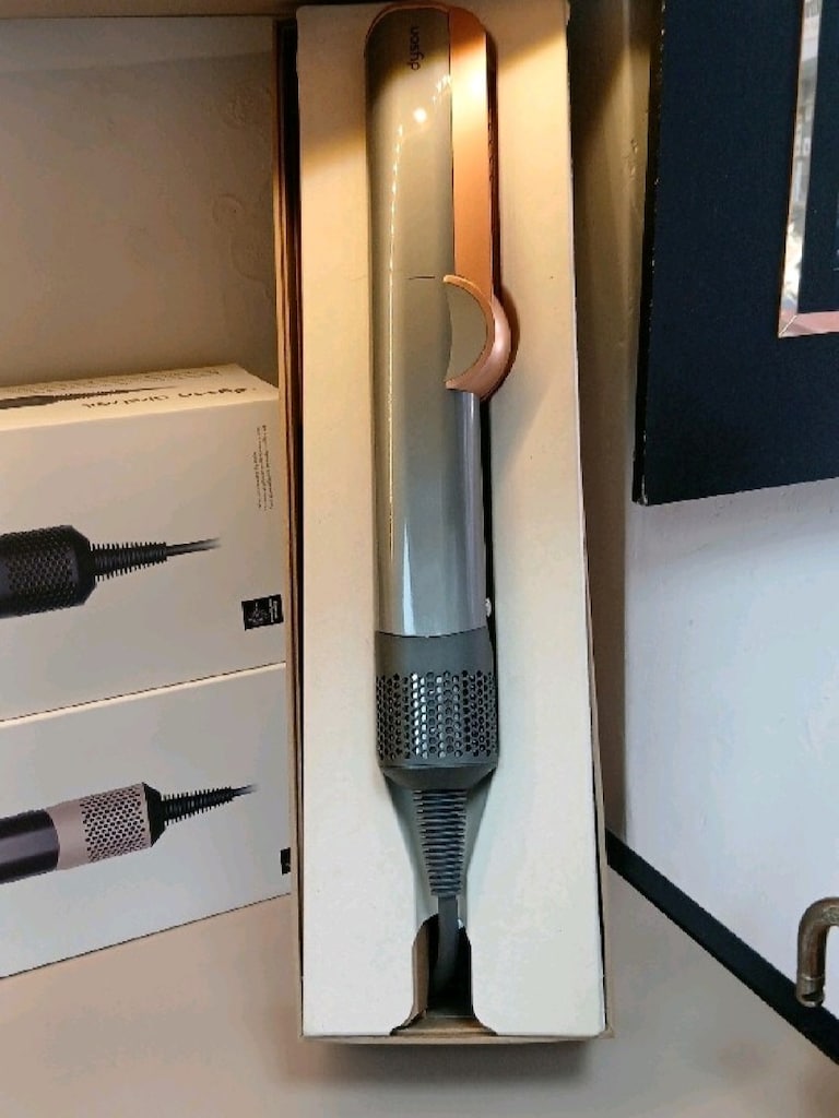 Dyson Airstrait Orijinal (Bakır Nikel) Teşhir Saç Düzleştirici - 6