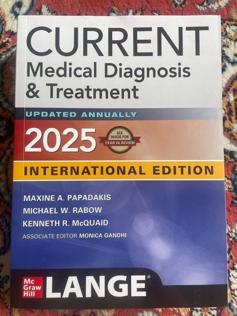Current Dahiliye 2025 Tıp Kitabı
