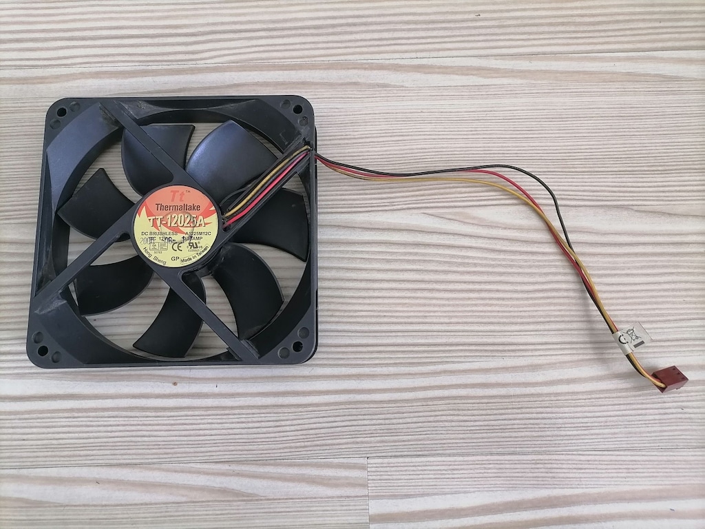 Thermaltake TT-12025A kasa fanı 12 x 12 cm - 3