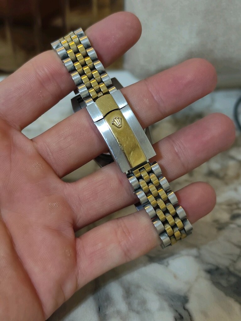 Rolex Datejust Siyah Pırlanta Kadran Kadın Saat - 3