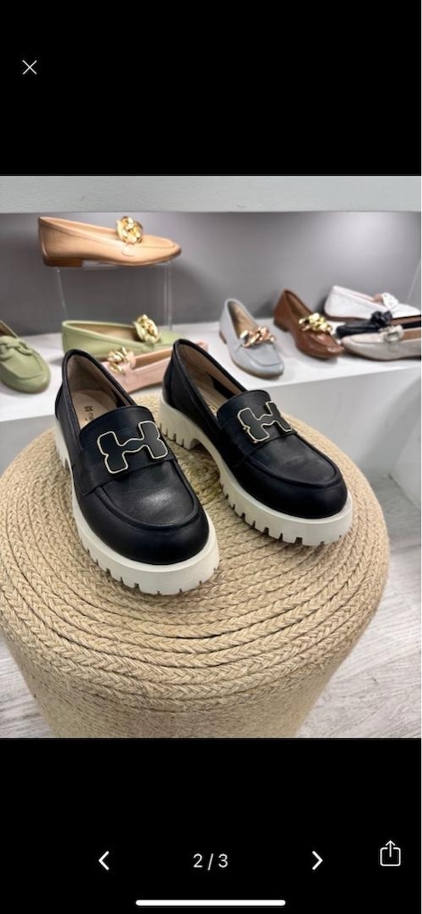 Hiç giyilmemiş hakiki deri loafer 37 no