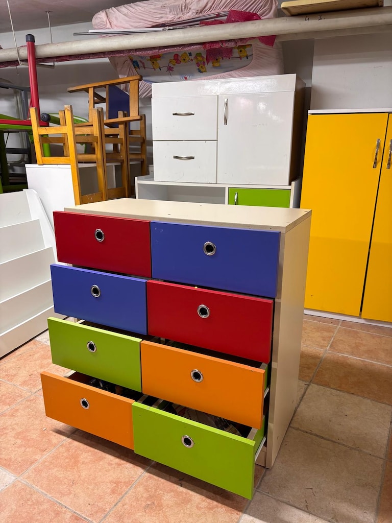 KLAS OFİS ÜSKÜDAR 40x80x80 cm RENKLİ DOSYA DOLABI - 4
