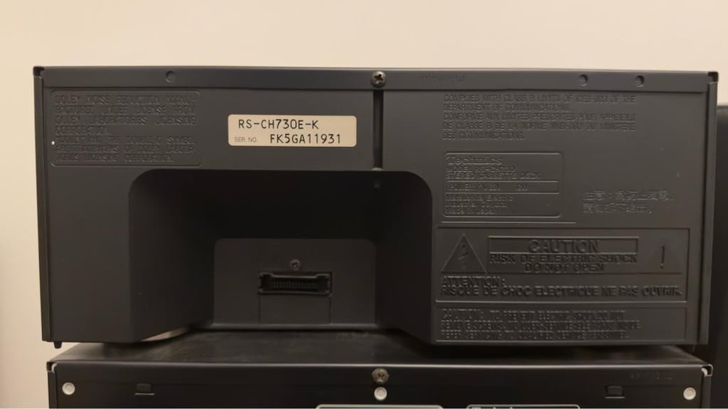 Orijinal Japon Technics CH730 Müzik Seti ve 3 Yollu Hoparlör Takımı - 8