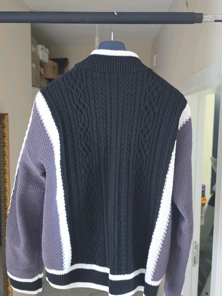 Adidas Siyah Beyaz Gri Hırka - 2
