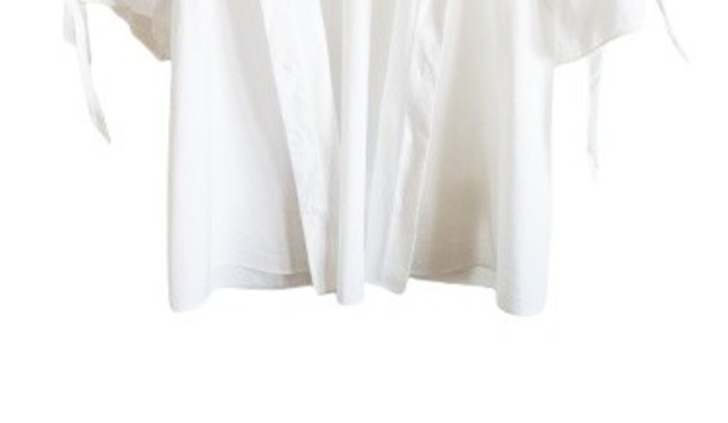 Zara Woman Beyaz Omuz Detaylı Crop Bluz — görsel 6/7
