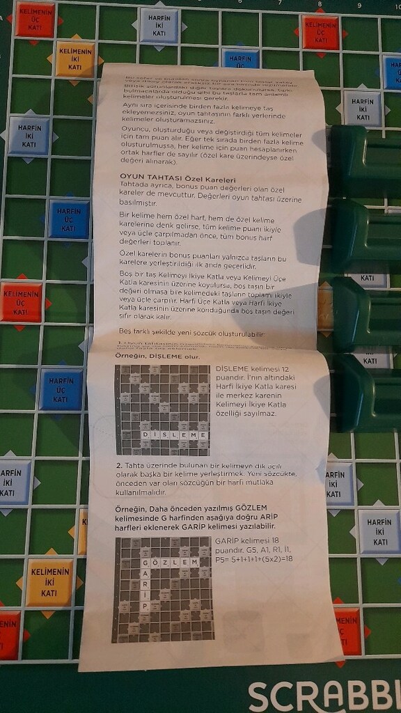 SCRABBLE ORJINAL KELİME OYUNU TÜRKÇE - 9