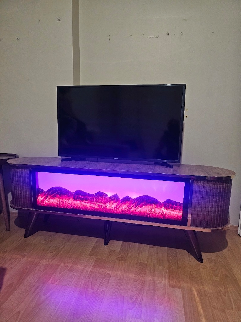 Bluetooth lu ışıklı TV ünitesi - 2